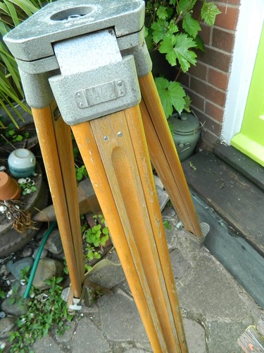 Vintage surveyor tripod - vintage, surveyor's