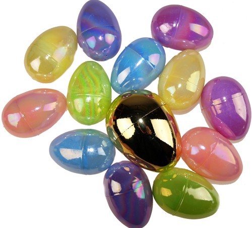 Plastic surprise eggs - surprise, &
