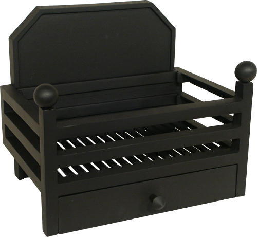 Modern fire grate with - fire,