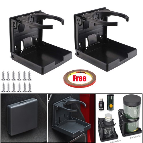 Folding drink cup holder - 2x,