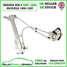 NEW MAZDA MX-5 MK1 (NA) PASSENGER FRONT ELECTRIC WINDOW REGULATOR & MOTOR 90-97