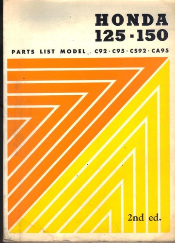 Honda c92 cs92 cb92 - honda, c92,cs92,cb92,c95,ca95