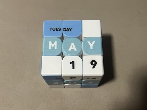 3x3 calendar puzzle - 3x3,