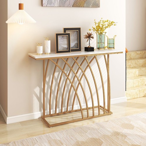 120cm gold console - 120cm, table