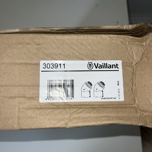 Vaillant degree flue elbows - 45-degree,