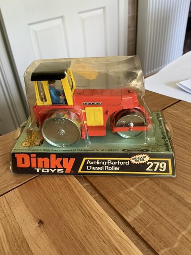 Dinky no279 aveling barford - dinky,