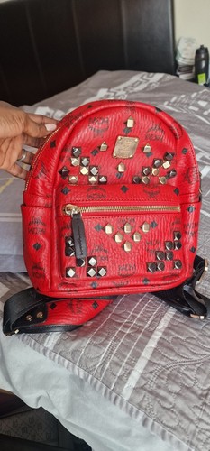 Mcm backpack red - mcm, real