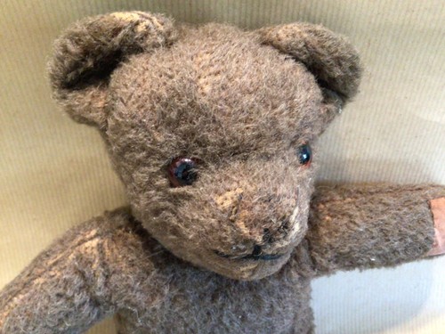Vintage brown teddy bear - vintage,