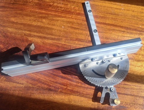 Table saw fence copper handle - copper,