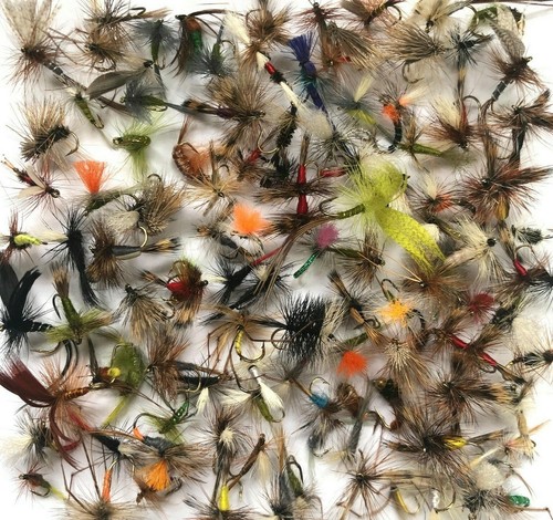 Assorted trout fishing - , flies