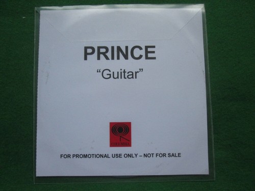 Prince guitar cd promo - -,