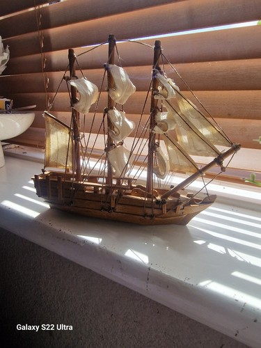 Wooden ship vintage - vintage, sail