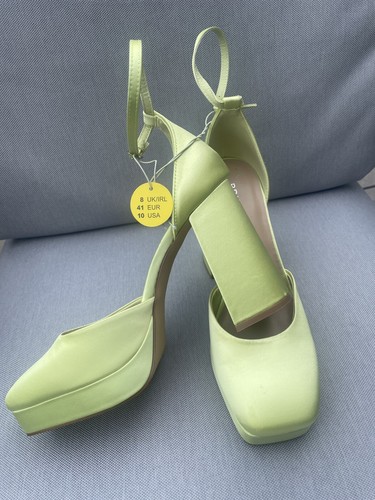 Ladies lime ankle strap - ladies,