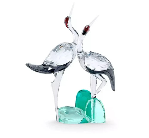 Swarovski crystal among blue - ,