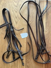 Brown Leather Double Bridle