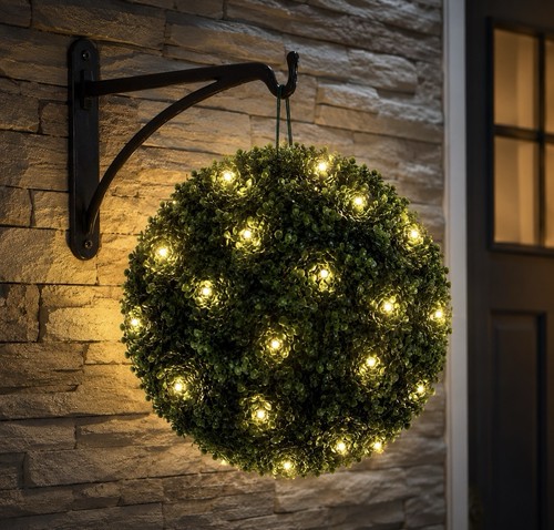 Artificial topiary grass ball - grass,