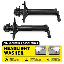 2X Headlight Washer Jet Left