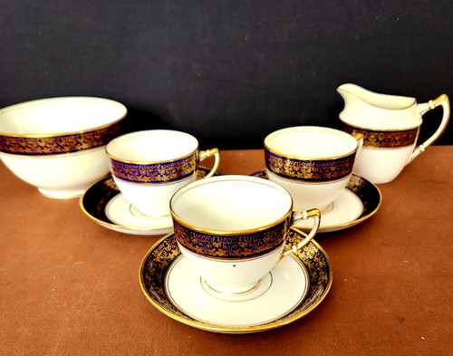Antique wetley china sampson - wetley,