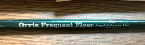 Orvis frequent flyer 864 4 - flyer, #4