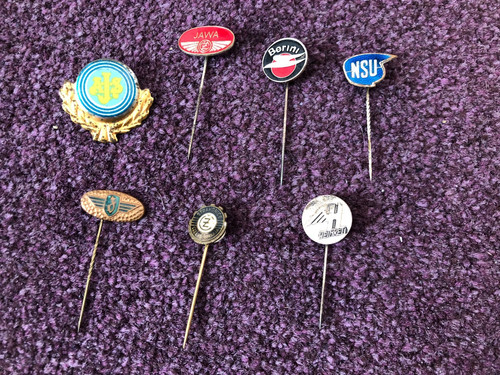 Motor cycle racing badges - , /