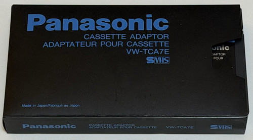 Panasonic vhs video adaptor - vhs,