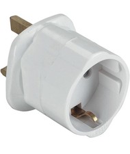 EU to UK Plug Adapter |