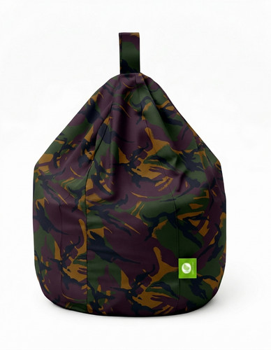 Kids army camo bean bag - camo,