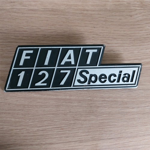Fiat 127 special badge emblem - special,