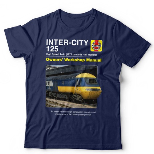 Intercity 125 train shirt - intercity, t-shirt