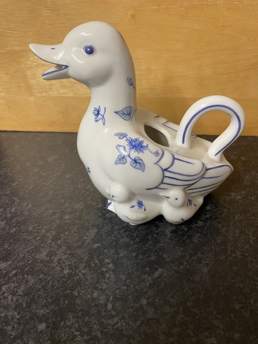 Vintage duck creamer milk - duck,
