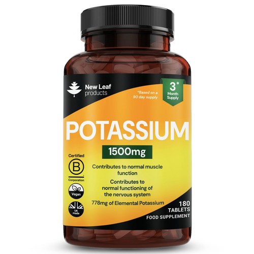Potassium 1500mg supplements - potassium,