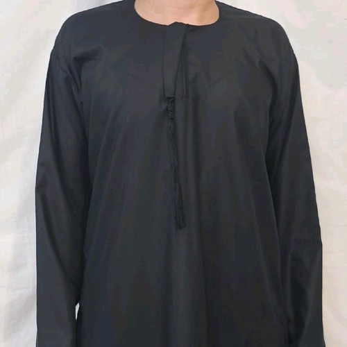 Black thobe alsalam - black,