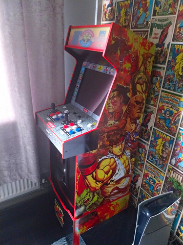 Upright coin arcade - coin-op, cabinet