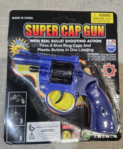 Super cap toy revolver gun - toy,