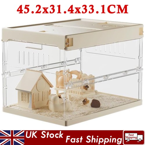 Acrylic hamster cage starter - acrylic,