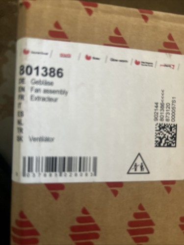 Glow worm fan assembly - worm, part