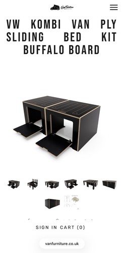 Transporter van furniture - transporter,