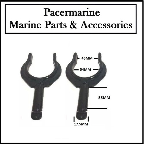 Pair black oar - pair, rowlock