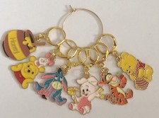 Stitch Markers Stitch Holders Knitting Crochet Set 6 Winnie The Pooh
