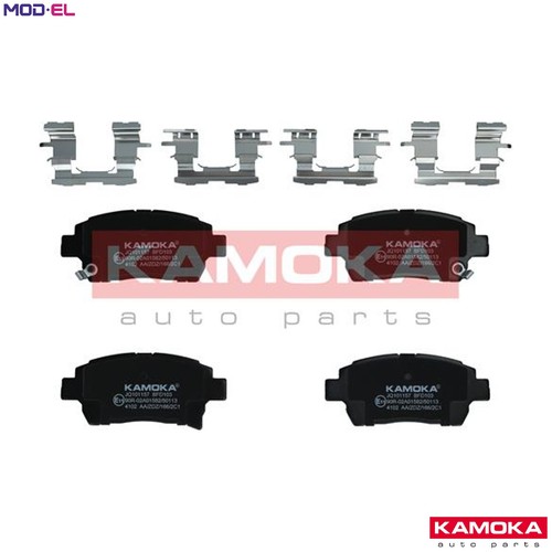 Brake pad set - pad,