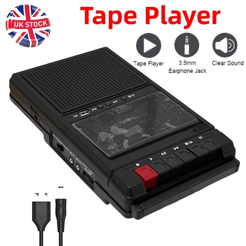 Portable cassette player - player, tape