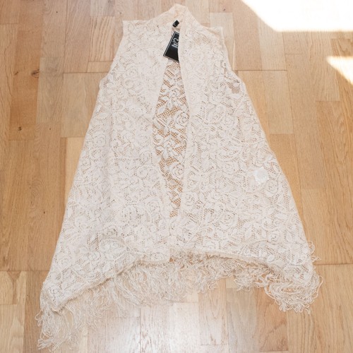 Beige cover kimono - cover, up