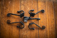 Vintage - 5 Cast Iron Coat