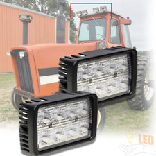 Pair LED Work Lamp For  Allis Chalmers Fits Bobcat For Case IH Fiat Fits Ford