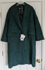 NWT ZARA Manteco Wool mohair