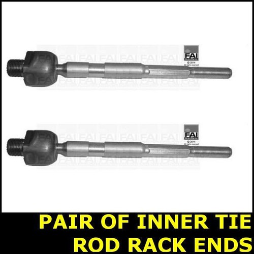Pair inner tie rod rack - of,