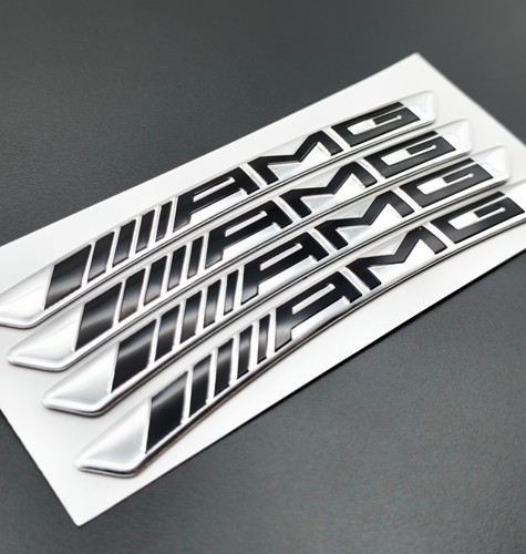 Amg alloy wheel badge decal - wheel,