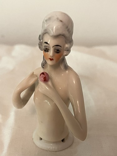 Antique german porcelain half - german,