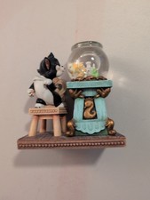 Disney Pinocchio Figaro & Cleo Snow Globe Vintage HTF Retired Rare Collectible