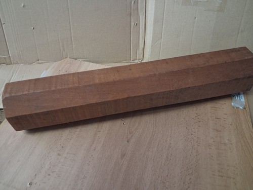 Large mahogany wood turning - mahogany,